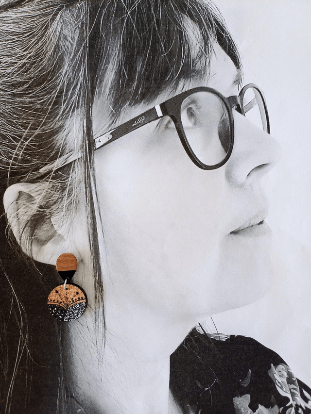 "Les Gatsby" - Boucles d'oreilles liège 