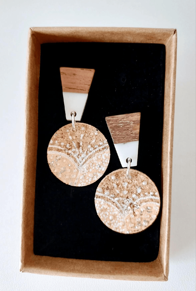" Les Gatsby " - Boucles d'oreilles liège