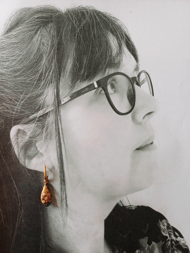 "Équinoxe" Magie d'automne dorées - boucles d'oreilles graines de potimarron 