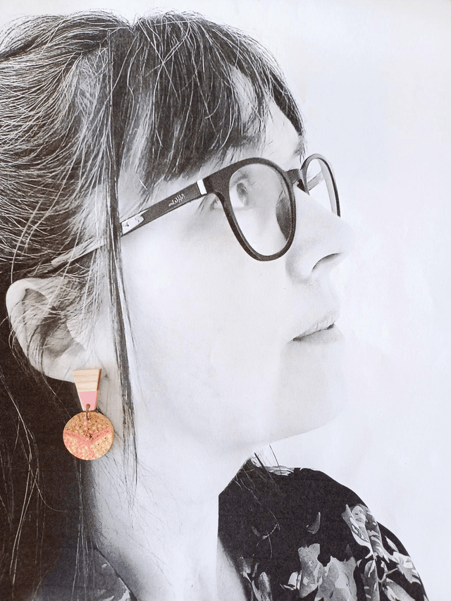 " Les Gatsby " - Boucles d'oreilles liège 