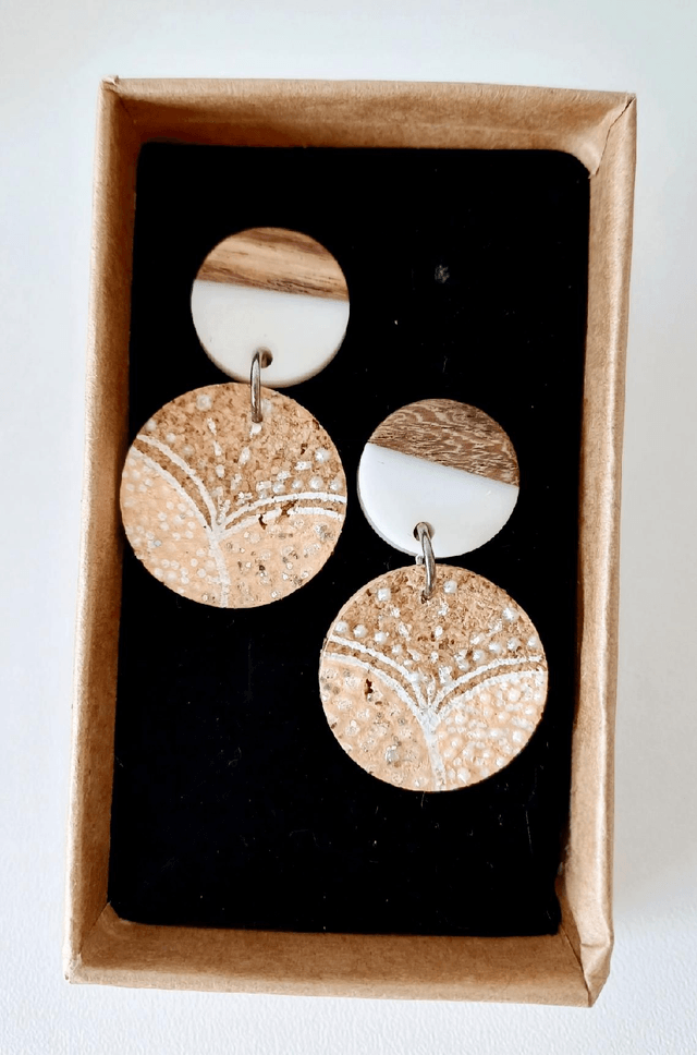 " Les Gatsby " - Boucles d'oreilles liège