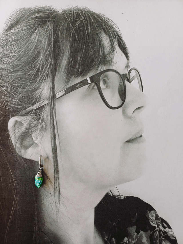 "Équinoxe" Lucioles d'été Argentées - boucles d'oreilles graines de potimarron 