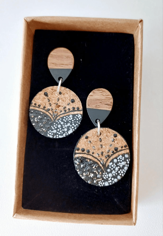 "Les Gatsby" - Boucles d'oreilles liège 