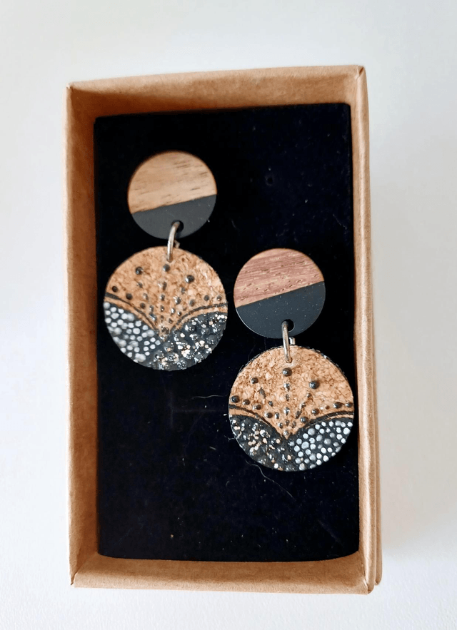 "Les Gatsby" - Boucles d'oreilles liège 