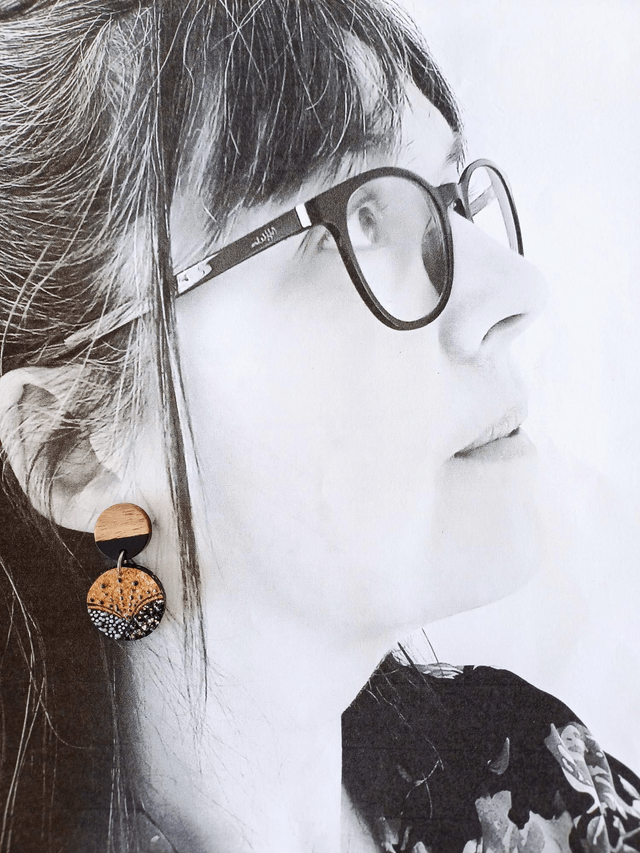 "Les Gatsby" - Boucles d'oreilles liège 