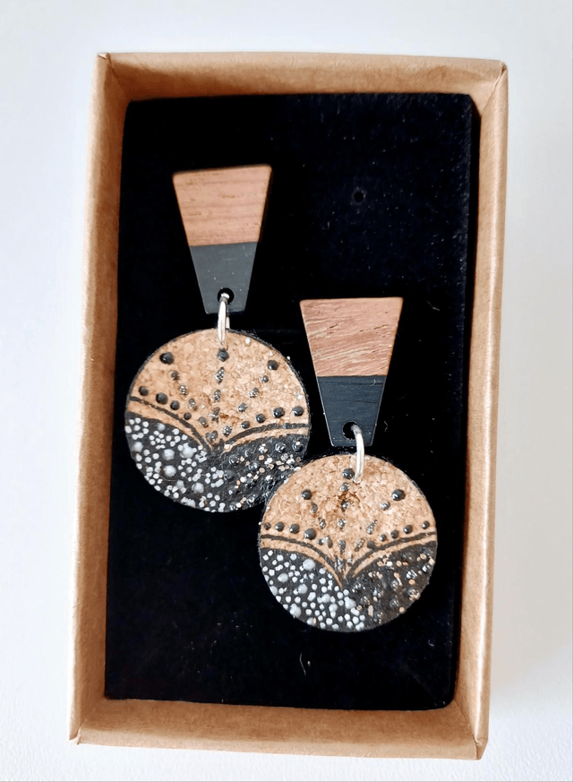 "Les Gatsby" - Boucles d'oreilles liège 