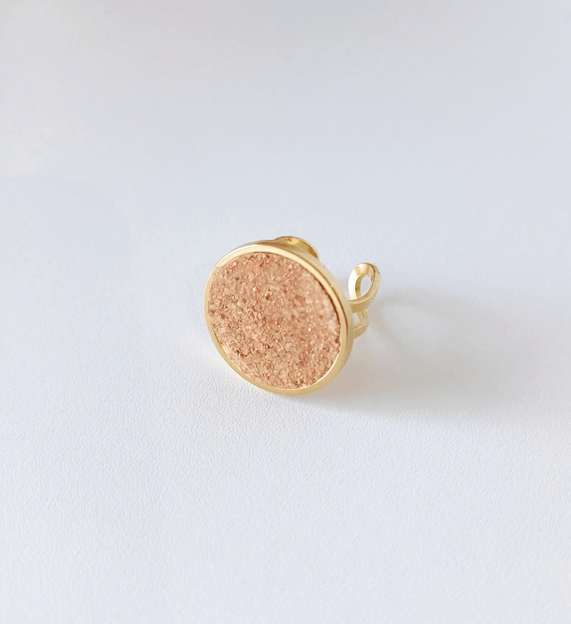 Bague liège "Les Naturelles " couleur or 
